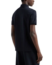 Chevron Jacquard Polo Shirt