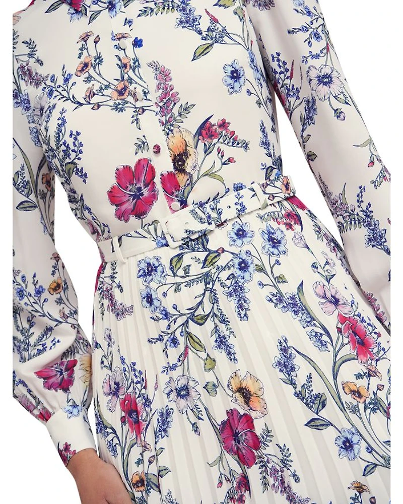 Ashleen Floral Print Shirtdress