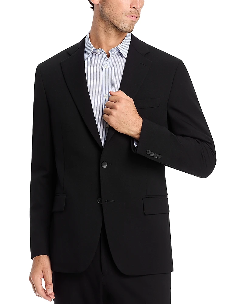Vince Stretch Wool Unstructured Slim Fit Suit Jacket