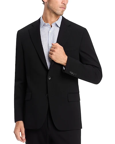 Vince Stretch Wool Unstructured Slim Fit Suit Jacket