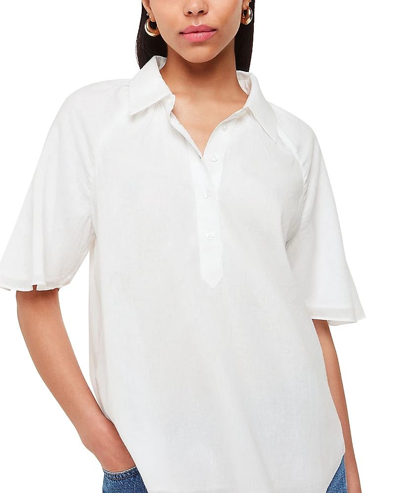 Whistles Mia Short Sleeve Shirt