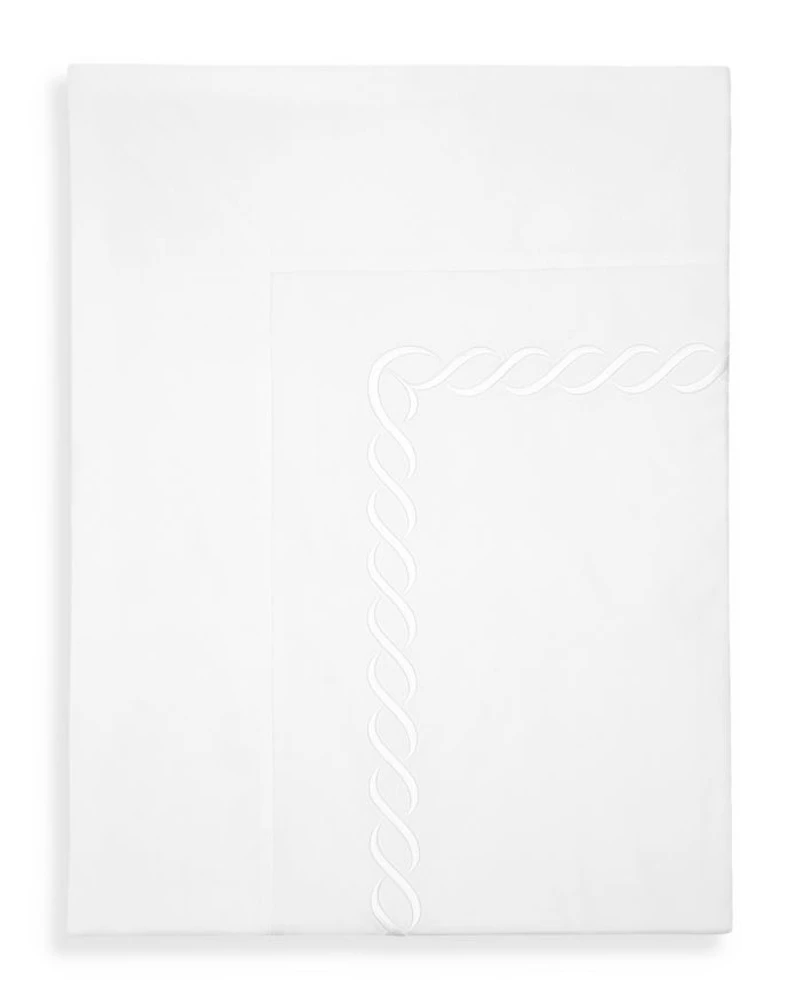 Treccia Moderno Flat Sheet, Full/Queen