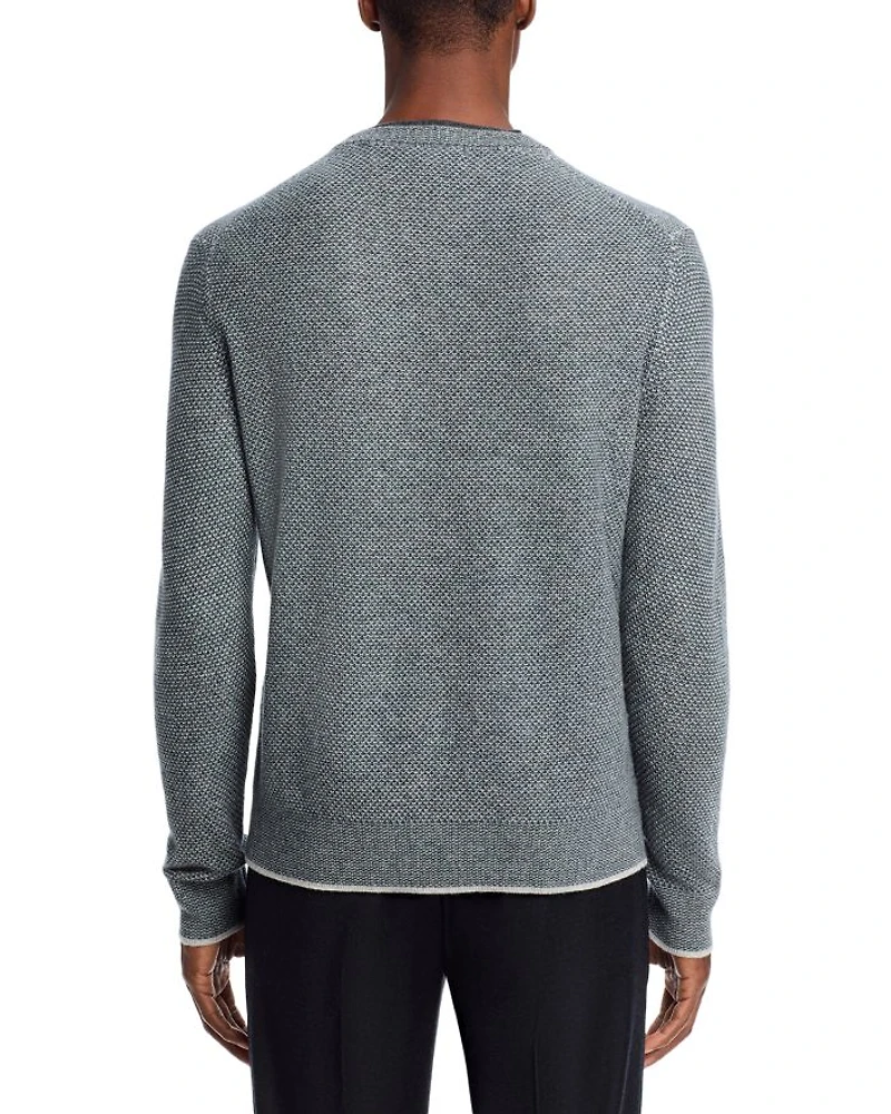 Wool & Cashmere Jacquard Sweater