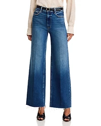 Paige Anessa 31 High Rise Wide Leg Jeans