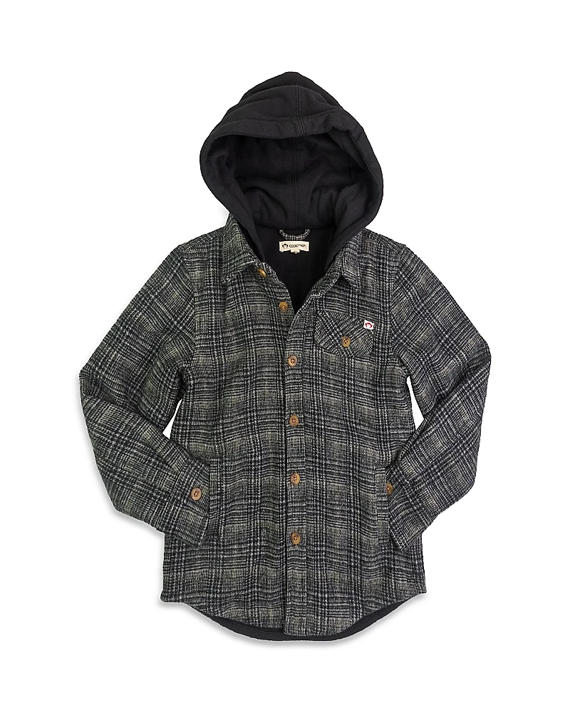 Appaman Boys' Glen Hooded Shirt - Little Kid