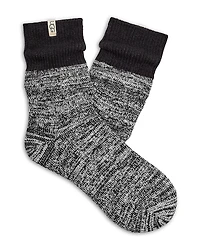 Ugg Rib Knit Slouchy Quarter Socks
