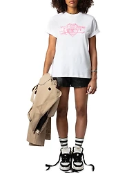 Hello Stop Breaking Hearts Oversized Tee