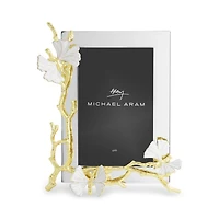 Butterfly Ginkgo Gold Reflective Frame