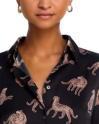 Leopard Button Down Shirt - Exclusive