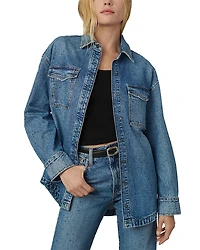 Joe's Jeans The Katrina Embellished Denim Shirt