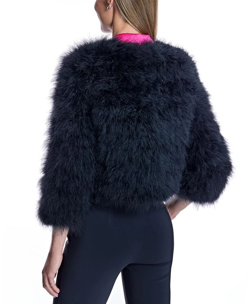 Feather Bolero Jacket