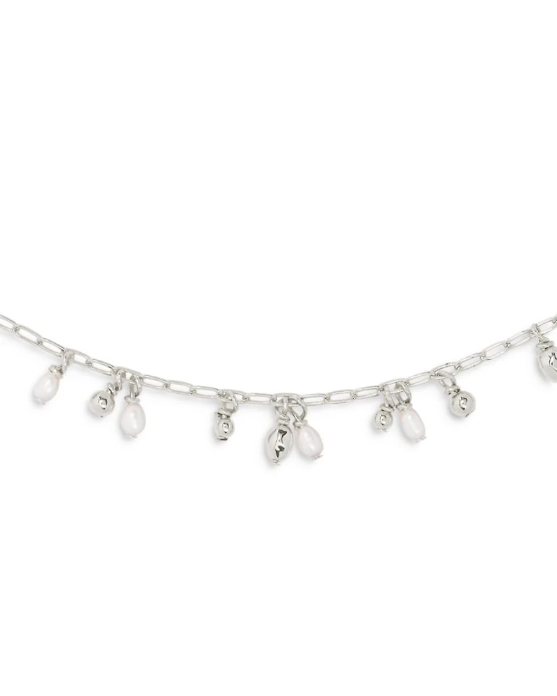 Mollie Cultured Freshwater Pearl Statement Choker Necklace, 16"-19"