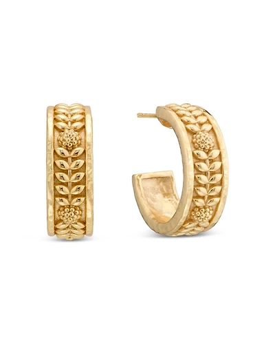 Berry Vine Hoop Earrings