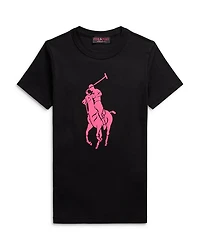 Pink Pony Crewneck Tee