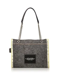 The Denim Chain Medium Tote Bag