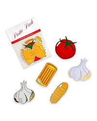 Pasta Vinyl Sticker Pack, Set of 6