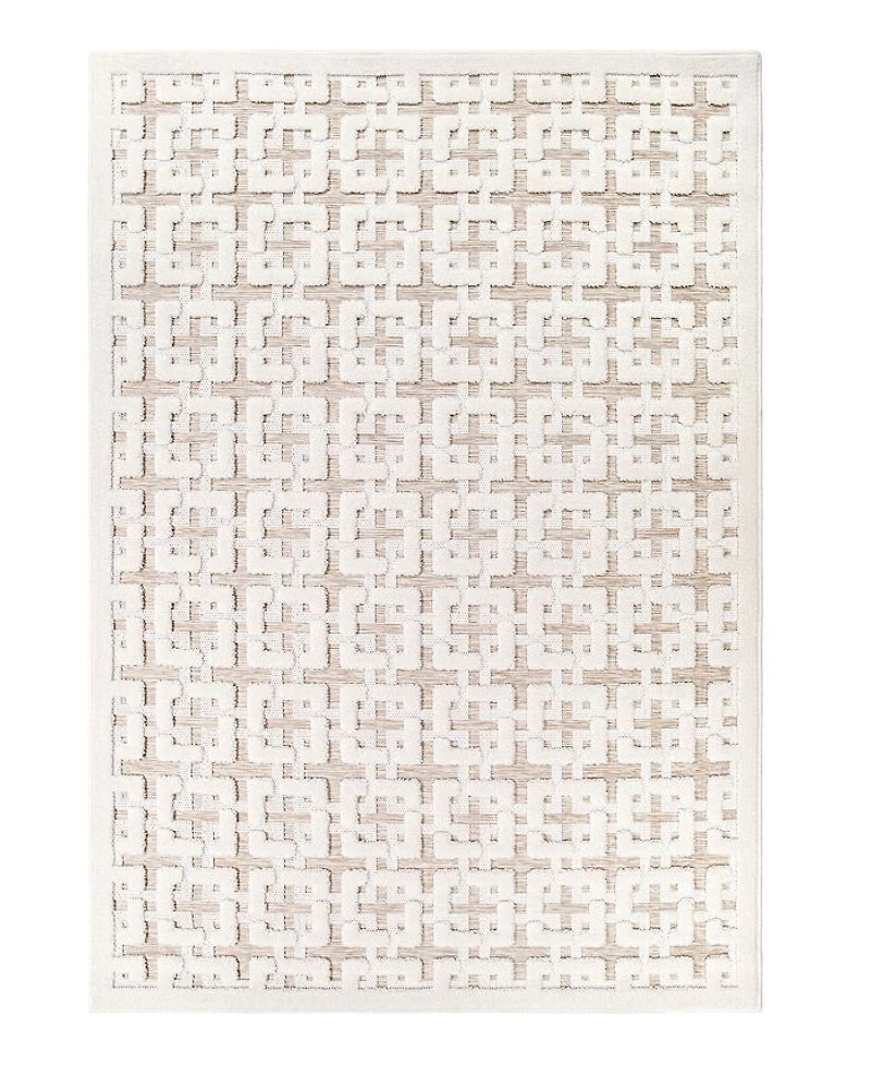 Orian Crochet Chain Link Area Rug, 5'3" x 7'6"