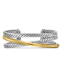 David Yurman Crossover Three Row Cuff Bracelet