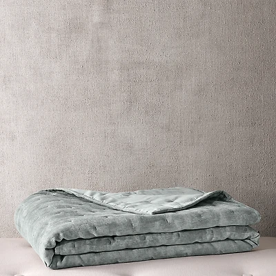 Hudson Park Collection Textured Chenille Coverlet, Full/Queen - Exclusive