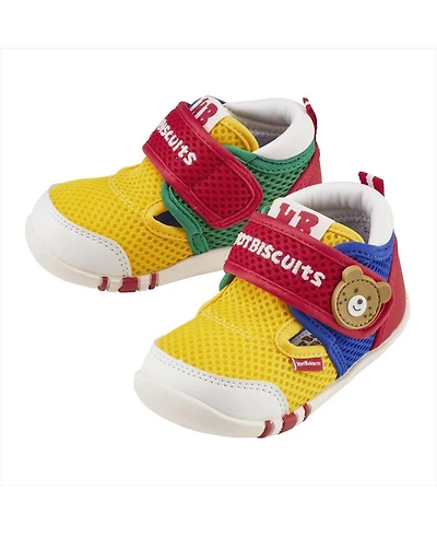 Unisex Double Russell Energy Hot Biscuits Mesh First Walker Shoes