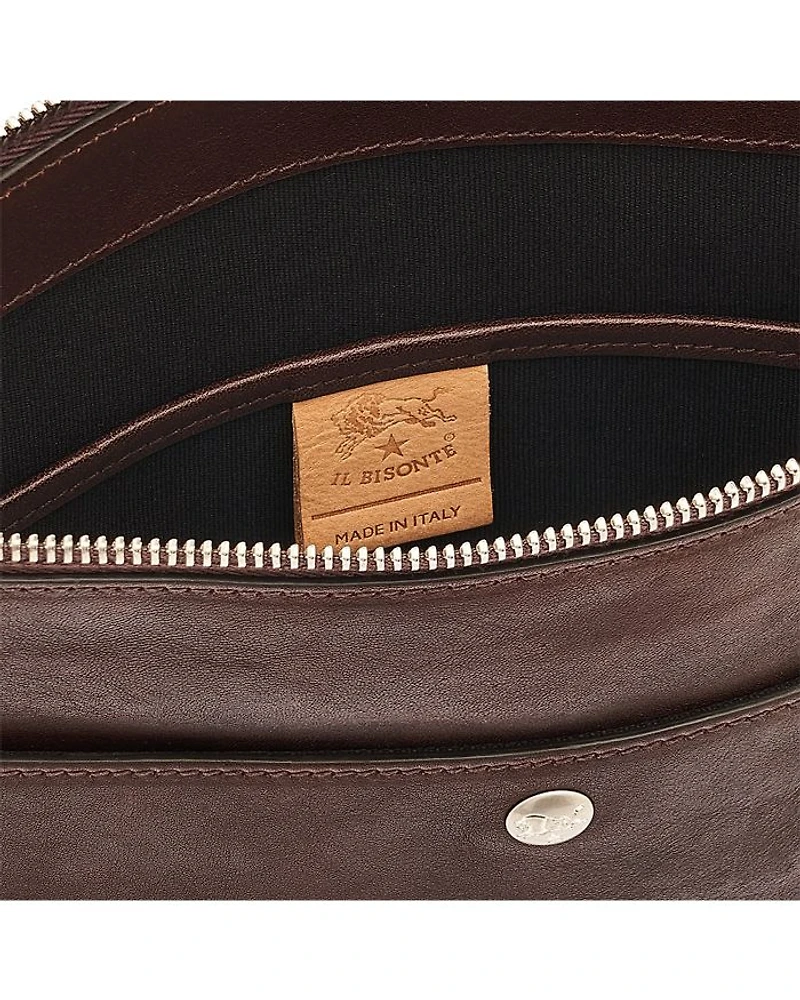 Meleto Leather Crossbody Bag