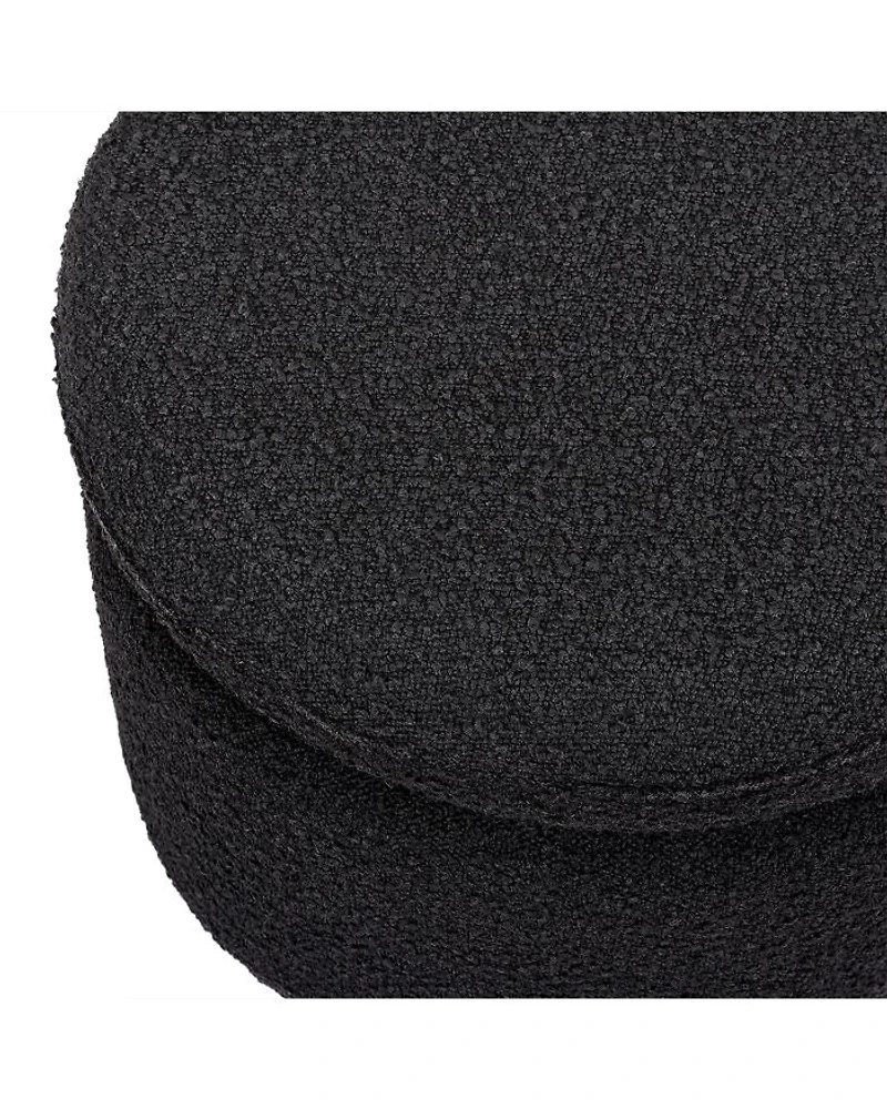 Enoki Bouclé Storage Ottoman