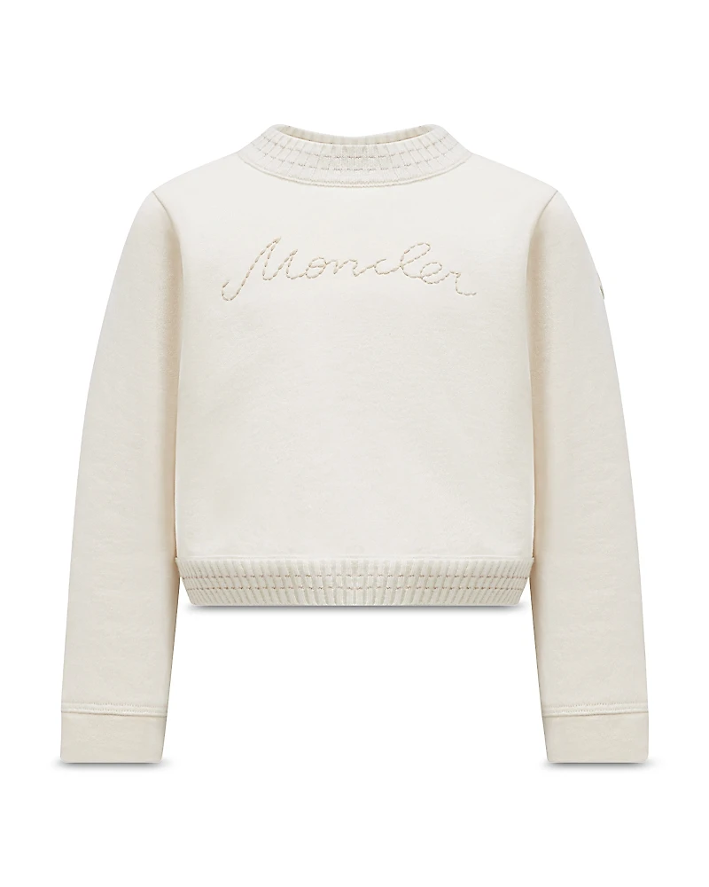 Moncler Girls' Sweatshirt - Big Kid