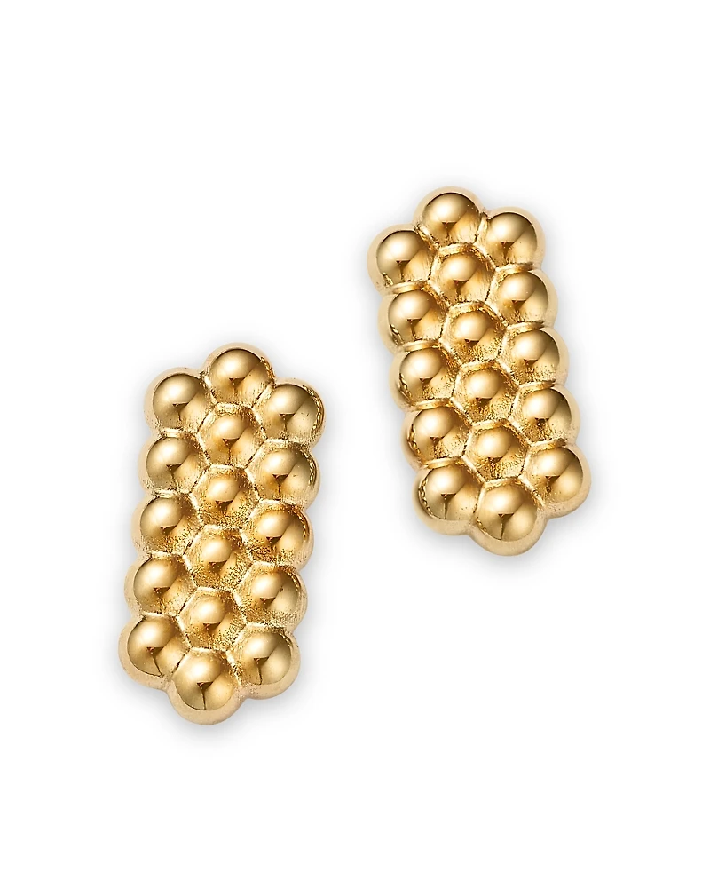 Bloomingdale's Fine Collection Multi Bead Hexagon Statement Earrings