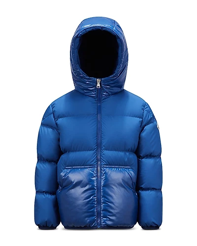 Moncler Boys' Barin Quilted Full Zip Down Puffer - Little Kid