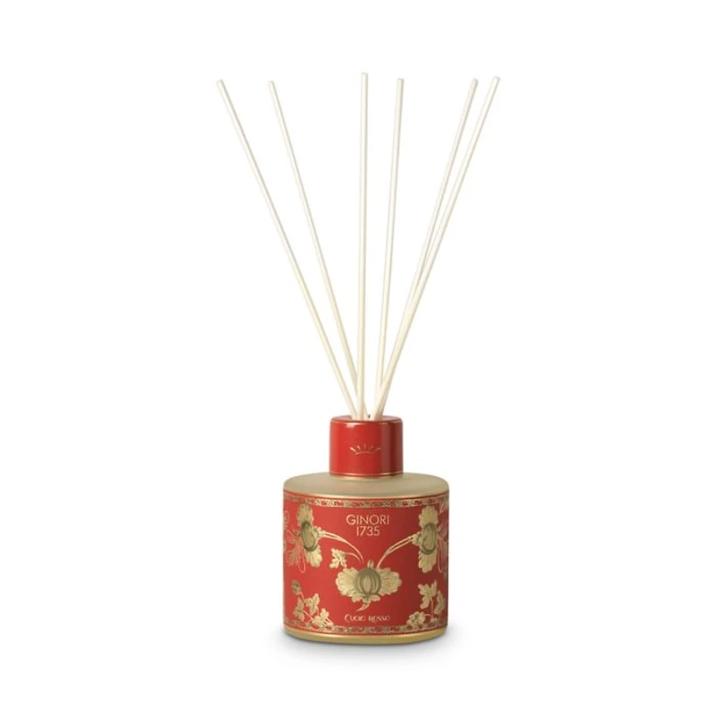 Cuoio Rosso Large Room Reed Diffuser, 17.61 oz.