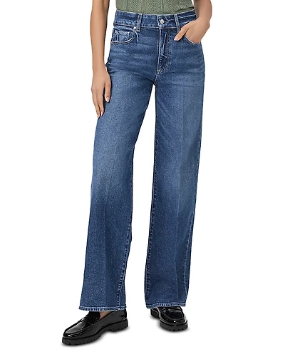 Paige Sasha High Rise Straight Jeans