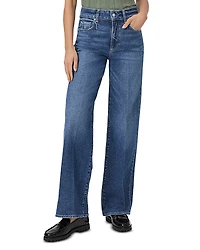 Paige Sasha High Rise Straight Jeans