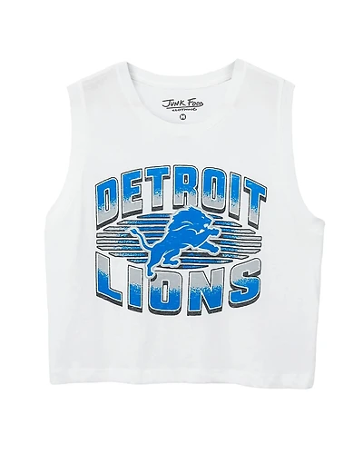 Junk Food Clothing Women's Nfl Detroit Lions Tank Top
