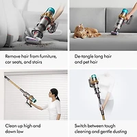 V15s Detect Submarine™ Absolute Wet & Dry Vacuum Cleaner | Gold