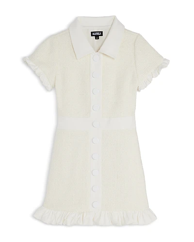 KatieJnyc Girls' Cordelia Boucle Dress - Big Kid