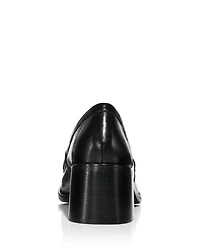 Women's Classic High Heel Loafer Pumps