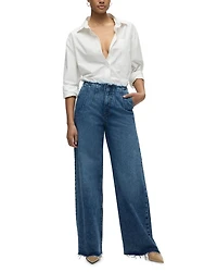 High Rise Wide Leg Jeans Mallorca