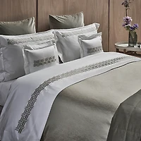 Frette Basketweave Embroidery Sham