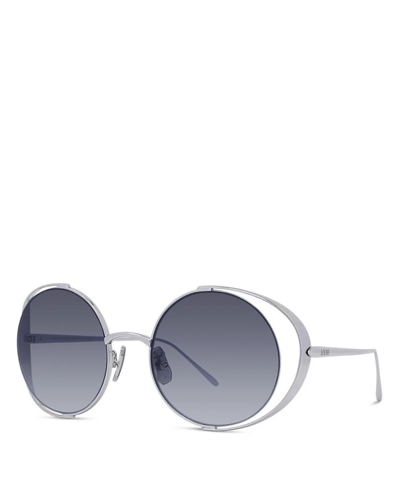 Signature Round Sunglasses, 54mm