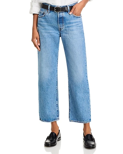 Levi's 501 90s Mid Rise Straight Ankle Jeans