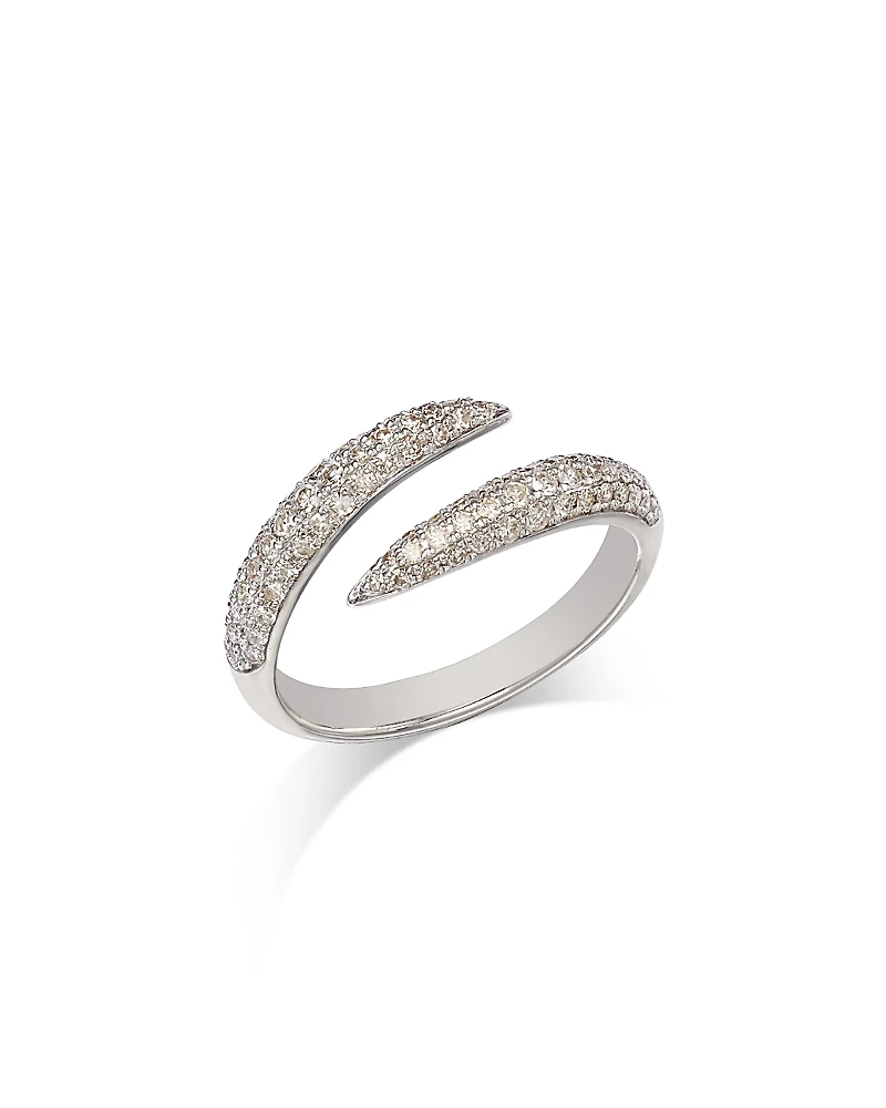 Bloomingdale's Diamond Pave Bypass Pinky Ring