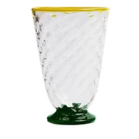 Quilted Murano Glasses, Mixed Set of 4