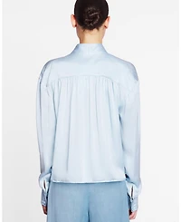 Ascot Collar Blouse