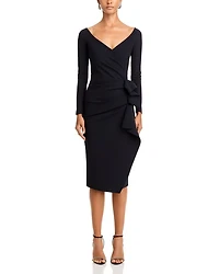 Silveria Off The Shoulder Bodycon Dress - Exclusive