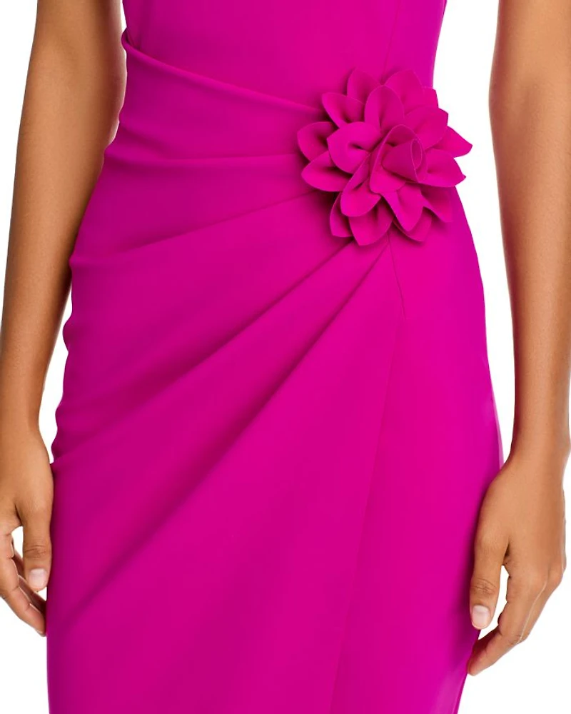 Glenaly Flower Appliqué Dress