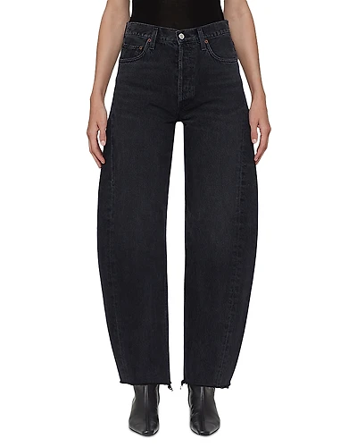 Agolde Luna High Rise Pieced Taper Jeans