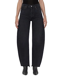 Agolde Luna High Rise Pieced Taper Jeans