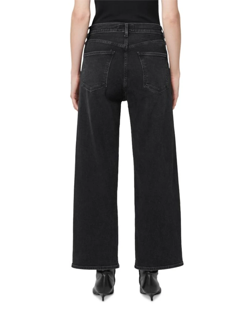 Ren High Rise Wide Leg Jeans Hush