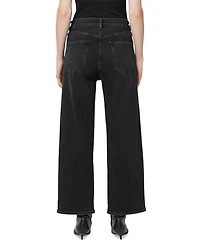 Ren High Rise Wide Leg Jeans Hush