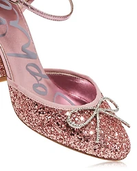 Women's Pirouette Bow Embellished Pumps